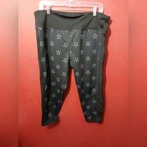 STARTER Black Star Pattern Yoga Pants